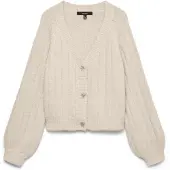 Vero Moda Neuletakki 'VMSally' vaaleabeige