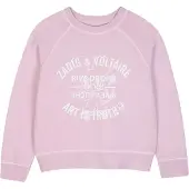 Zadig & Voltaire Collegepaita - Pale Pink M. Tulosta - - 14 v (164) - Collegepaidat