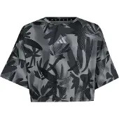 Adidas Sport Icons Allover Printed Cropped Lyhythihainen T-paita