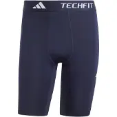 Adidas Urheiluhousut 'TECHFIT Compression Training Short' yönsininen / valkoinen