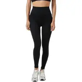 Björn Borg Studio Seamless Ribbed Tights - Black - XS