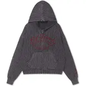 Ed Hardy Neuletakki 'Soaring Dragon' harmaa / punainen / valkoinen
