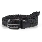 Howard London Braided Belt Ruben - Black - 85