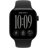 Apple Watch 42 mm Urheiluranneke S/M, musta