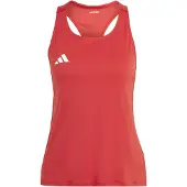 Adidas Urheilutoppi 'Adizero Essentials' punainen / valkoinen