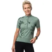 Loeffler Mysteria Mid Half Zip Kurzarm-radtrikot