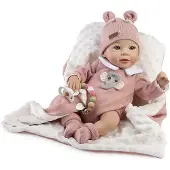 MuÑecas Guca Nadia Reborn Vauva Ilman Hiuksia 38 Cm