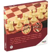 Cayro Magneettinen Shakki-tammi-ja Backgammon-lautapeli