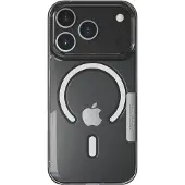 Nudient iPhone 18 Pro/17 Pro Thin suojakuori MagSafe, läpinäkyvä
