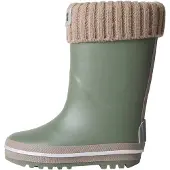 Name it Nmmnoah Thermo Rubberboot Knit Noos - Khaki green - 29