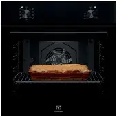 Electrolux 300 kalusteisiin sijoitettava uuni EOB105K (musta)