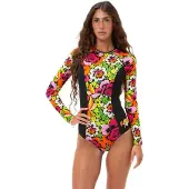 Rip Curl Mirage Naisten Pitkähihainen Shorty-märkäpuku Takavetoketjulla