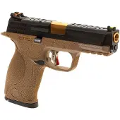WE Wet-05 Bk Gold Barrel Metal Version Gbb Airsoft-pistooli