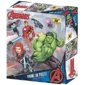 PRIME 3D Marvelin Kostajien Kollaasipalapeli 500 Kappaletta