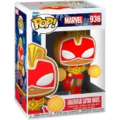 Funko POP! Pop Marvel Holiday Captain Marvel Figure Monivärinen