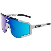 Scicon Aeroscope -pyöräilylasit White Gloss/Multimirror Blue