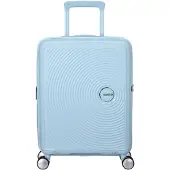 American Tourister Soundbox Spinner Matkalaukku 35,5L, Pastel Blue