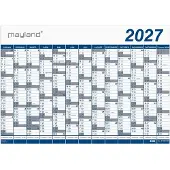 Mayland Kæmpekalender 1x13 mdr. PP-plast 2027 (i plastpose)