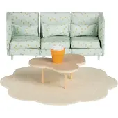 Lundby Dockhustillbehör Lounge-Soffa - Blue - ONE SIZE
