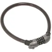 Contec C-300 Cable Lock Musta,Hopeinen 15 x 650 mm