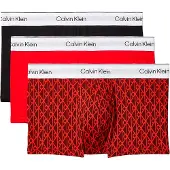 Calvin Klein Lv00nb4564 Trunk Low Rise Boxerit 3 Yksiköt