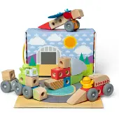 Melissa & Doug Blockables Vehicles 806013 Rakennuspeli