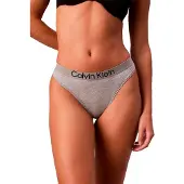 Calvin Klein Underwear Stringit harmaa / musta