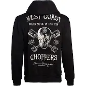West Coast Choppers High Speed Vetoketjuhuppari Musta Miehet, size XL