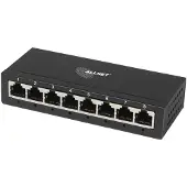 ALLNET 215278, Hallitsematon, L2, Gigabit Ethernet (10/100/1000), Työpöytä (ALL-SG8008)