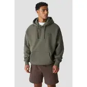ICANIWILL Everyday Relaxed Hoodie Print Warm Green