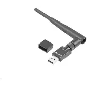 Lanberg NC-0150-WE, Langaton, USB, WLAN, 2400 Mbit/s, Musta