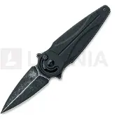 Fox knives Saturn Flipper - Blackwash - G10 kääntöveitsi, musta