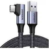 UGREEN Right Angle USB C Cable 3.0 Type C Charger 5Gbps