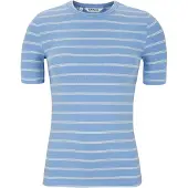Soft Rebels Srfenja Stripe Ss Top - Blue - XS