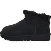 Ugg Bootsit 'Ultra Mini Bailey Bow' musta