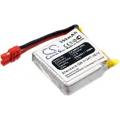 123accu SYMA dronen X21 / X21S yhteensopiva akku 350mAh