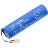 123accu Sennheiser mikrofonin XSW-D / RX XLR yhteensopiva akku 1000mAh