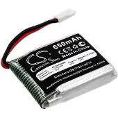 123accu Skyhunter dronen X8TW yhteensopiva akku 650mAh