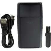 Adler AD 2949 parranajokone – kaksoisverkkopää, 3 nopeutta, IPX6, USB-C, 110 min