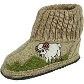 Beck Sisäkengät 'Böckle' beige / ruskea / vihreä / valkoinen