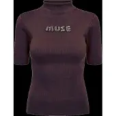 Copenhagen Muse Cmsiv-Tee - Burgundy - XS