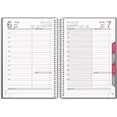 Mayland Dagkalender mørkegrå PP-plast 2027