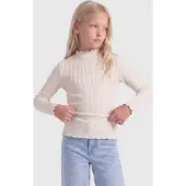 Kids Only Kogfransiska Schl Ls Hi-Nck Top Jrs Noos - Grey - 146-152