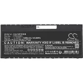 123accu Fujitsu Lifebook E558 akku 3450 mAh