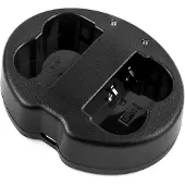 123accu Canon BP-511 / BP-511A / BP-512 yhteensopiva USB-akkulaturi kahdelle akulle