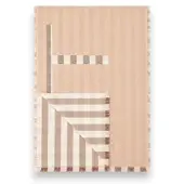 Twinset for woman. 262TO5170 Beige Logo Jacquard Scarf (OSFA), Casual, Viscose