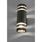 Nowodvorski Lighting Sierra seinävalaisin 2xE27 IP54 31cm grafiitinharmaa