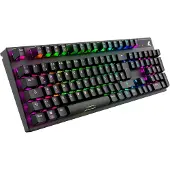Sharkoon SKILLER SGK20 RGB Mechanical Gaming Keyboard, German Layout, Black (4044951037766)