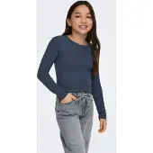 Kids Only Kognella L/S O-Neck Top Jrs Noos - Navy - 122-128