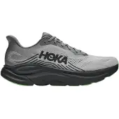 Hoka One One Clifton 11 Wide Grey Black AW26 shoes, Size EU 46
